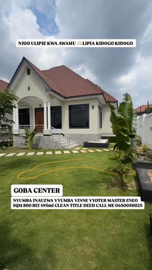 4 Bedrooms House for Sale in Goba Centre, Dar Es Salaam (800 sqm) 4 Bedrooms House for Sale in Goba Centre, Dar Es Salaam (800 sqm)
