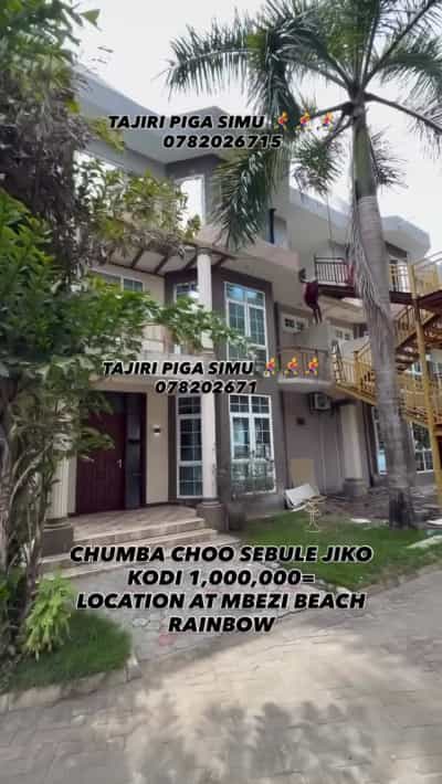 Apartment ya chumba kimoja inapangishwa Mbezi Beach Rainbow, Dar Es Salaam