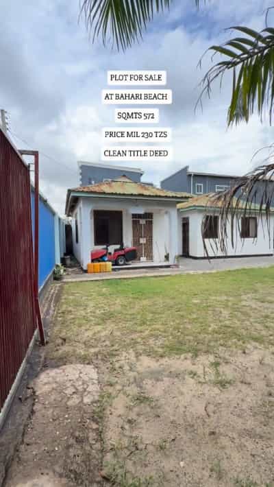 Kiwanja kinauzwa Bahari Beach, Dar Es Salaam (572 sqm)