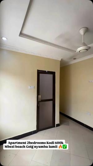 Apartment ya vyumba viwili inapangishwa Mbezi Beach Goig, Dar Es Salaam Apartment ya vyumba viwili inapangishwa Mbezi Beach Goig, Dar Es Salaam
