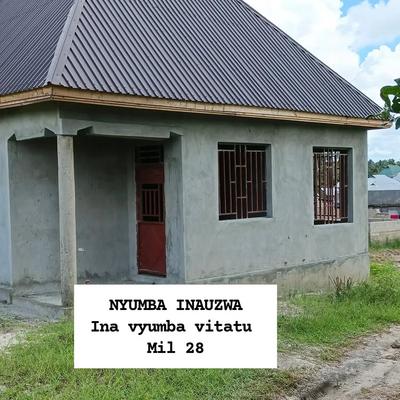 Nyumba ya vyumba vitatu inauzwa Vikindu, Pwani