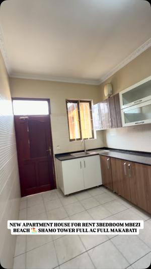 Apartment ya vyumba vitatu inapangishwa Mbezi Beach, Dar Es Salaam