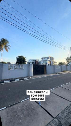 Kiwanja kinauzwa Bahari Beach, Dar Es Salaam (3653 sqm)