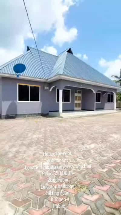 2 Bedrooms Apartment for Rent in Tabata Kinyerezi Zabibihaka, Dar Es Salaam