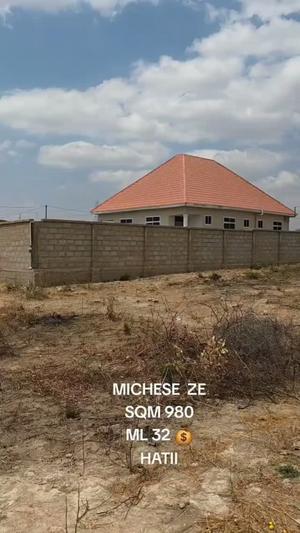 Residential Plot for Sale in Dodoma Mjini Micheze (980 sqm) Residential Plot for Sale in Dodoma Mjini Micheze (980 sqm)