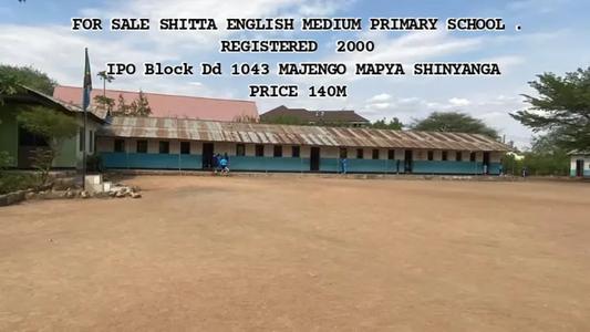 Shule inauzwa Majengo Mapya, Shinyanga (4 acre)