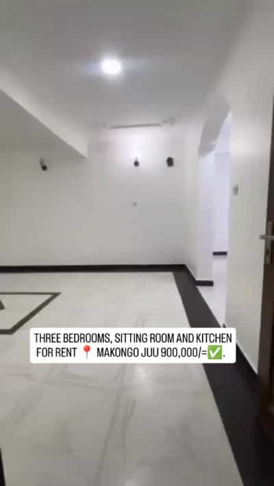 Apartment ya vyumba vitatu inapangishwa Makongo Juu, Dar Es Salaam