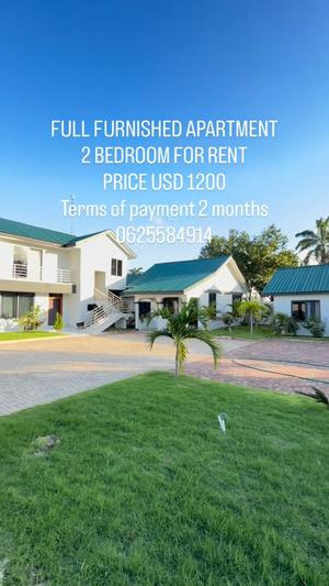 Apartment (Furnished) ya vyumba viwili inapangishwa Mbezi Beach, Dar Es Salaam