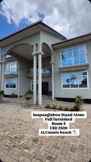 Nyumba (Furnished) ya vyumba vinne inapangishwa Ununio, Dar Es Salaam