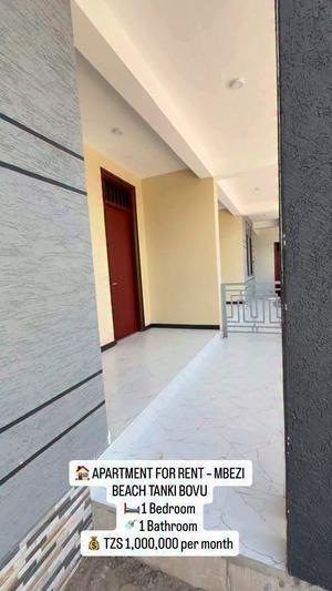 Apartment ya chumba kimoja inapangishwa Mbezi Beach Tanki Bovu, Dar Es Salaam