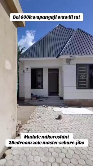 Nyumba ya vyumba viwili inapangishwa Madale Mikoroshini, Dar Es Salaam