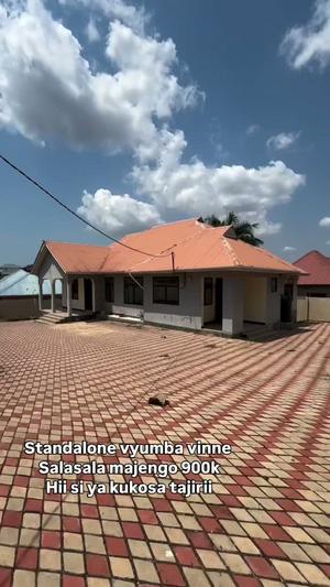 Nyumba ya vyumba vinne inapangishwa Salasala Majengo, Dar Es Salaam