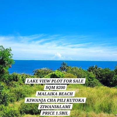 Kiwanja kinauzwa Malaika Beach, Dar Es Salaam (8200 sqm)