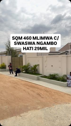 Kiwanja kinauzwa Mlimwa C/Swaswa Ngambo, Dodoma sqm 460 Kiwanja kinauzwa Mlimwa C/Swaswa Ngambo, Dodoma sqm 460