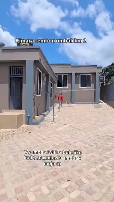 Apartment ya vyumba viwili inapangishwa Kimara Temboni, Dar Es Salaam
