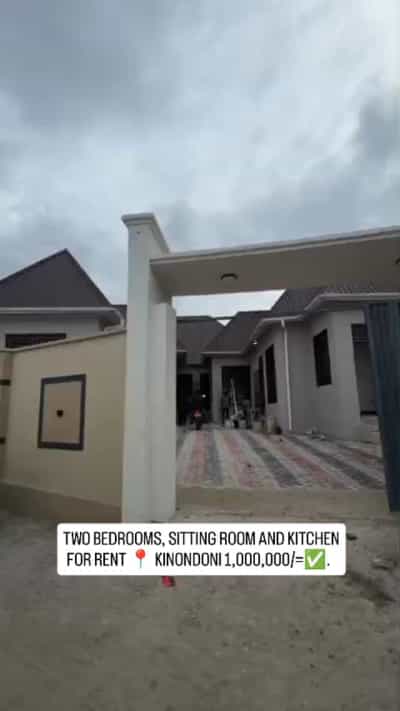 2 Bedrooms House for Rent in Kinondoni, Dar Es Salaam