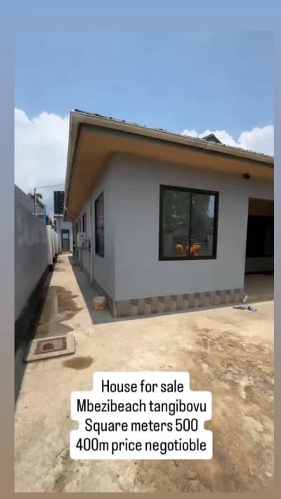 Nyumba ya vyumba viwili inapangishwa Mbezi, Dar Es Salaam