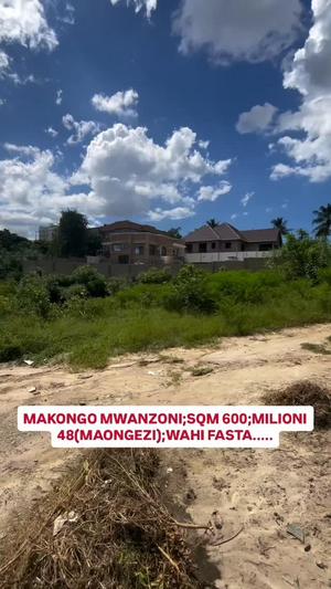 Residential Plot for Sale in Makongo Mwanzoni, Dar Es Salaam (600 sqm)
