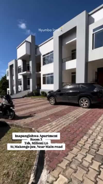 Apartment ya vyumba vitatu inapangishwa Makongo Juu, Dar Es Salaam
