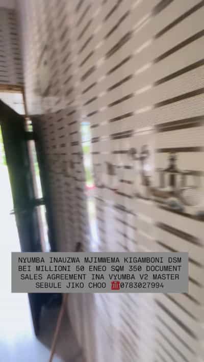 Nyumba ya vyumba viwili inauzwa Mjimwema, Dar Es Salaam (350 sqm)