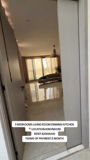 3 Bedrooms Apartment for Rent in Kinondoni, Dar Es Salaam 3 Bedrooms Apartment for Rent in Kinondoni, Dar Es Salaam