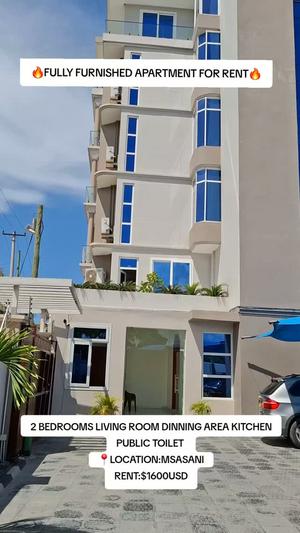 Nyumba/Apartment ya vyumba viwili inapangishwa Msasani, Dar Es Salaam Nyumba/Apartment ya vyumba viwili inapangishwa Msasani, Dar Es Salaam