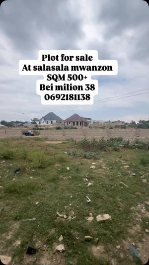 Kiwanja kinauzwa Salasala Mwanzo, Dar Es Salaam (500 sqm) Kiwanja kinauzwa Salasala Mwanzo, Dar Es Salaam (500 sqm)