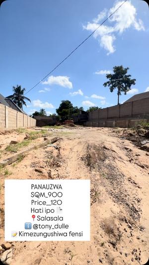 Plot for sale in Salasala, Dar Es Salaam sqm 900