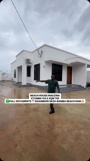 Nyumba ya vyumba vitatu inauzwa Kigamboni Geza Bamba, Dar Es Salaam Nyumba ya vyumba vitatu inauzwa Kigamboni Geza Bamba, Dar Es Salaam