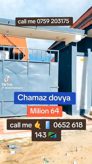 Nyumba ya vyumba vitatu inauzwa Mbagala Chamaz Dovya, Dar Es Salaam