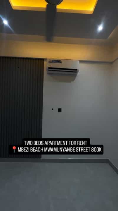 Apartment ya vyumba viwili inapangishwa MBEZI BEACH MWAMUNYANGE STREET, Dar Es Salaam