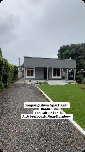 Apartment ya vyumba vitatu inapangishwa Mbezi Beach, Dar Es Salaam