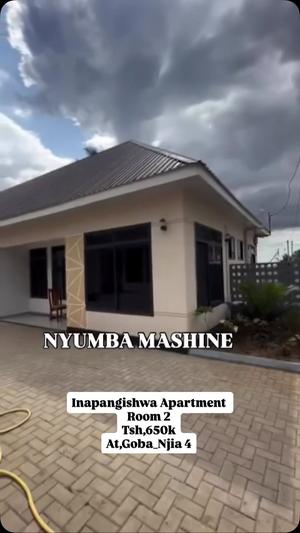 Apartment ya vyumba viwili inapangishwa Goba Njia Nne, Dar Es Salaam Apartment ya vyumba viwili inapangishwa Goba Njia Nne, Dar Es Salaam