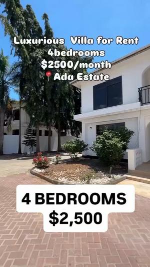 Nyumba ya vyumba vinne inapangishwa Ada Estate, Dar Es Salaam Nyumba ya vyumba vinne inapangishwa Ada Estate, Dar Es Salaam