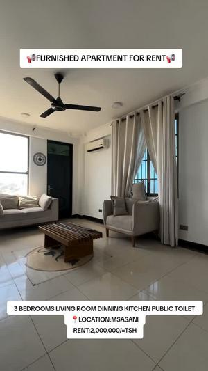 3 Bedrooms Furnished Apartment for Rent in Msasani, Dar Es Salaam 3 Bedrooms Furnished Apartment for Rent in Msasani, Dar Es Salaam