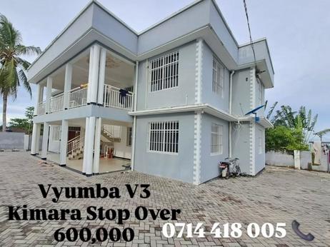 Apartment ya vyumba vitatu inapangishwa Kimara Stop Over, Dar Es Salaam