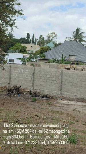 Kiwanja kinauzwa Madale Mivumoni, Dar Es Salaam (564 sqm) Kiwanja kinauzwa Madale Mivumoni, Dar Es Salaam (564 sqm)