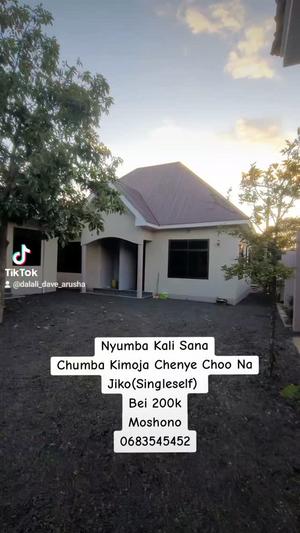 Nyumba ya chumba kimoja inapangishwa Moshono, Arusha