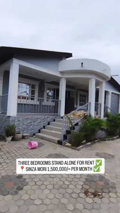 3 Bedrooms Apartment for Rent in Sinza Mori, Dar Es Salaam