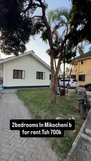 2 Bedrooms House/Apartment for Rent in Mikocheni, Dar Es Salaam