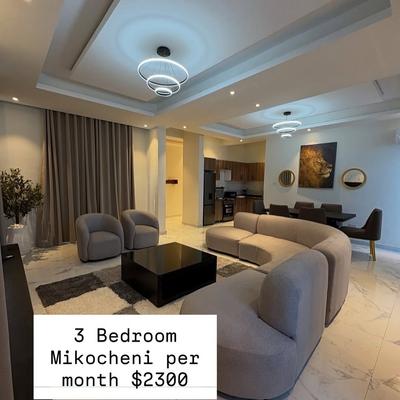 3 Bedrooms Furnished Apartment for Rent in Mikocheni, Dar Es Salaam 3 Bedrooms Furnished Apartment for Rent in Mikocheni, Dar Es Salaam