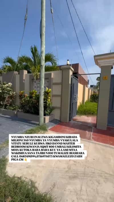 Nyumba ya vyumba vitatu inauzwa Kibada, Dar Es Salaam (800 sqm) Nyumba ya vyumba vitatu inauzwa Kibada, Dar Es Salaam (800 sqm)