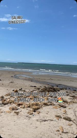 Beach Plot for Sale in Mbezi Beach Kidimbwi, Dar Es Salaam (1000 sqm) Beach Plot for Sale in Mbezi Beach Kidimbwi, Dar Es Salaam (1000 sqm)