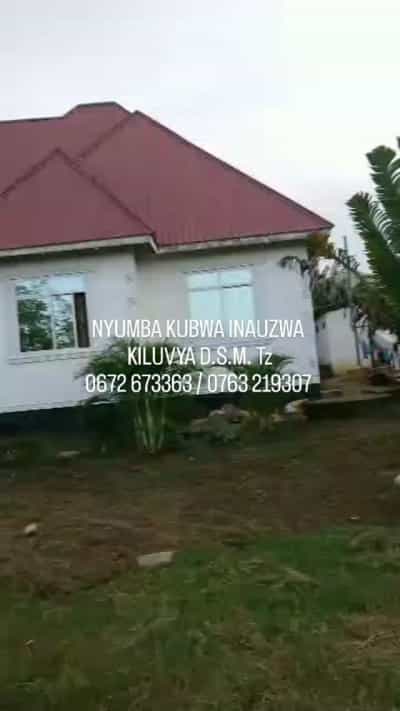 Nyumba ya vyumba vitatu inauzwa Kiluvya, Pwani (500 sqm)