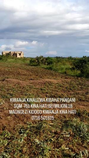 Kiwanja kinauzwa Pangani, Pwani sqm 761