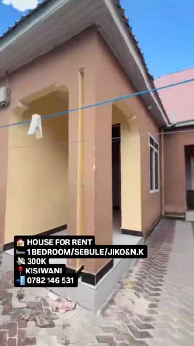 Nyumba ya chumba kimoja inapangishwa Kigamboni Kisiwani, Dar Es Salaam