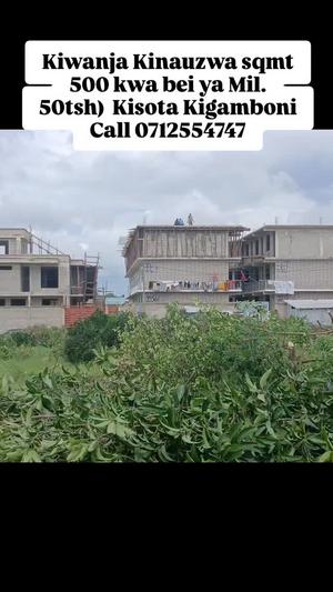 Kiwanja kinauzwa Kisota Kigamboni, Dar Es Salaam sqm 500 Kiwanja kinauzwa Kisota Kigamboni, Dar Es Salaam sqm 500