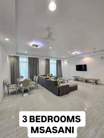 Nyumba (Furnished) ya vyumba vitatu inapangishwa Msasani, Dar Es Salaam