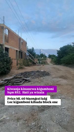 Plot for sale in Kibada, Dar Es Salaam sqm 852