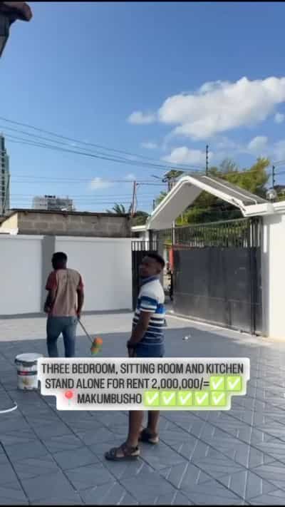 Nyumba ya vyumba vitatu inapangishwa Makumbusho Kijitonyama, Dar Es Salaam